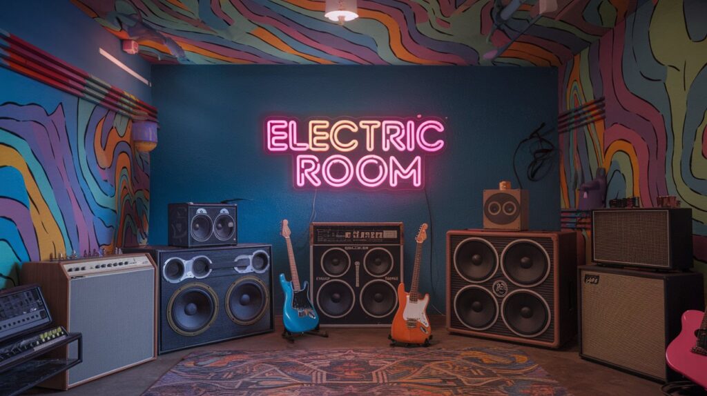 Psychedelic Paradise Electric Room